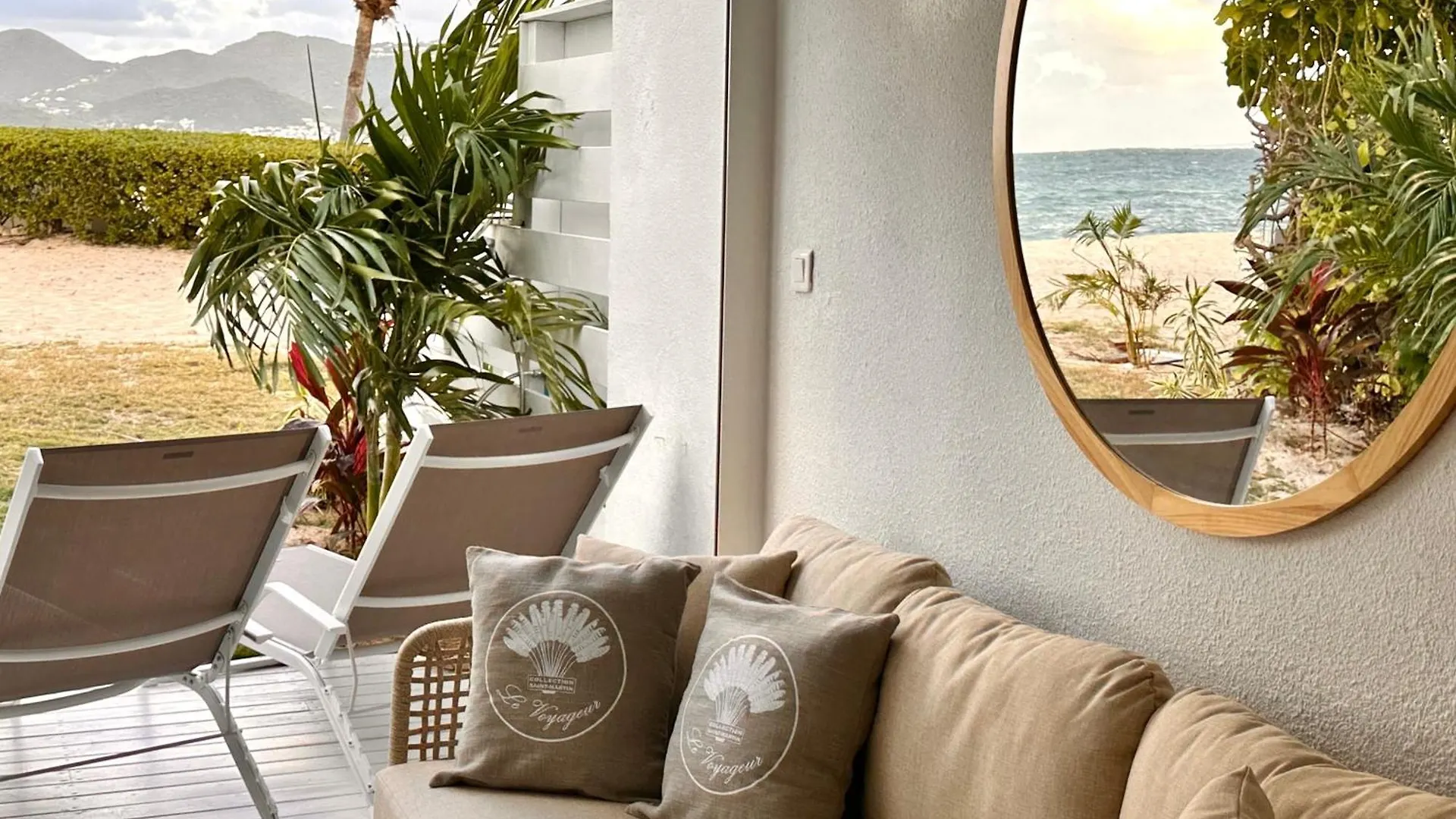 Nouveau La Caribeenne Sur La Plage Villa 2 Bedrooms 2 Baths Piscine Tennis Plage Baie Nettle Sint Maarten/Saint Martin